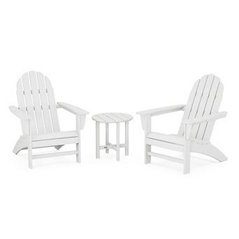 POLYWOOD Vineyard Outdoor Adirondack 3 pc Set