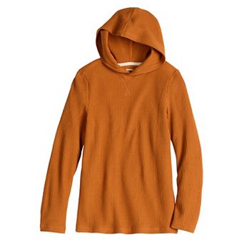 Boys 8-20 Sonoma Goods For Life® Supersoft Waffle Hoodie in Regular & Husky