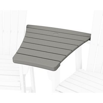 POLYWOOD 600 Series Angled Outdoor Adirondack Dining Connecting Table