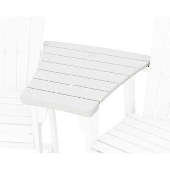 POLYWOOD 600 Series Angled Outdoor Adirondack Dining Connecting Table