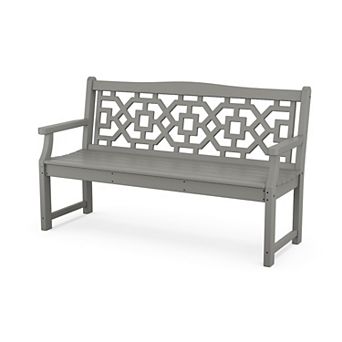 Martha Stewart by POLYWOOD Chinoiserie Outdoor Garden Bench