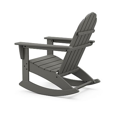 POLYWOOD Outdoor Vineyard Adirondack Rocking Chair