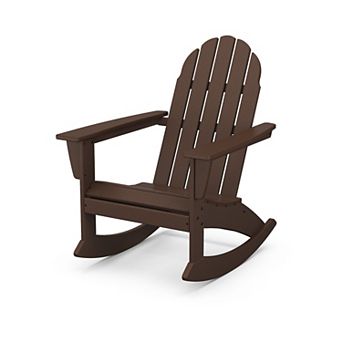 POLYWOOD Outdoor Vineyard Adirondack Rocking Chair