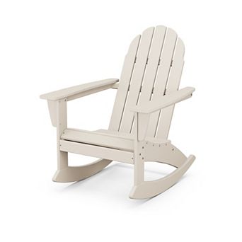 POLYWOOD Outdoor Vineyard Adirondack Rocking Chair