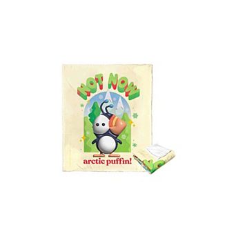 Warner Bros. Elf Not Now Arctic Puffin Silk Touch Throw Blanket 50x60 Inches