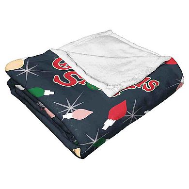 Warner Bros. A Christmas Story Lit Up Pattern Silk Touch Throw Blanket 50x60 Inches