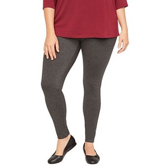 Catherines Women's Plus Size Ultra-Knit Ponte Legging