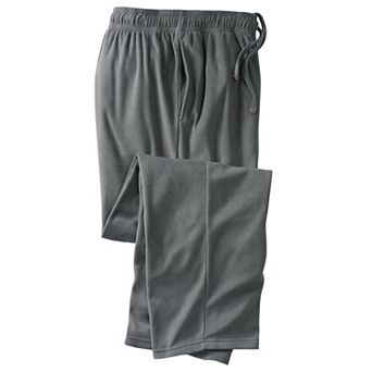 KingSize Men's Big & Tall Solid Microfleece Pajama Pants