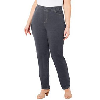 Catherines Women's Plus Size The Curvy Knit Jean