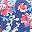Navy Dot Floral