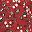 Red Boho Floral