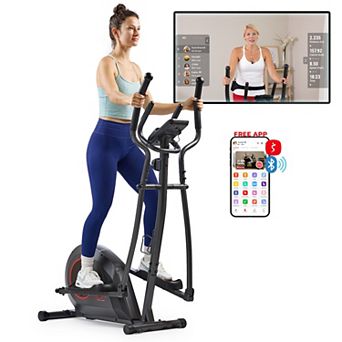 Sunny Health & Fitness 16-Level Smart Magnetic Resistance Elliptical