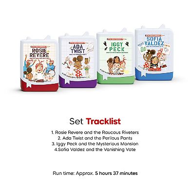 tonies Audiobooks: The Questioneers 4-pc. Set