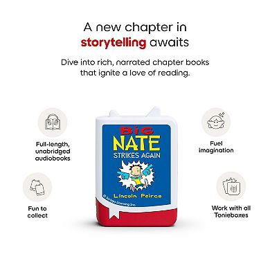 tonies Big Nate 4-pc. Audiobook Set