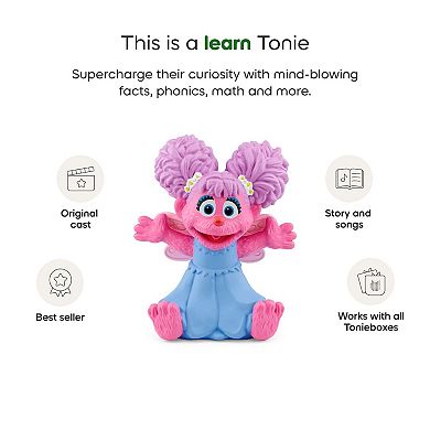 tonies Sesame Street: Abby Cadabby Audio Play Character Figurine