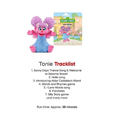 tonies Sesame Street: Abby Cadabby Audio Play Character Figurine