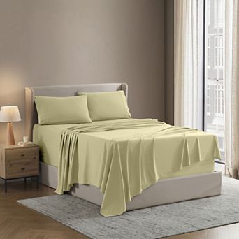 Nestl 4 pc Extra Soft Microfiber Deep Pocket Bed Sheet Set