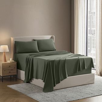 Nestl 4 pc Extra Soft Microfiber Deep Pocket Bed Sheet Set