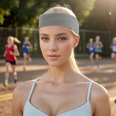 Breathable Headband with Wristband Sweat Headband for Sport 1 Set