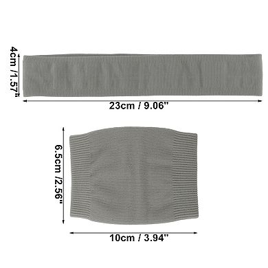 Breathable Headband with Wristband Sweat Headband for Sport 1 Set