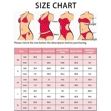 Women's O Ring Ribbed Bikini Sets, 2 Piece High Waist Adjustable Spaghetti Straps Swimsuit Suits