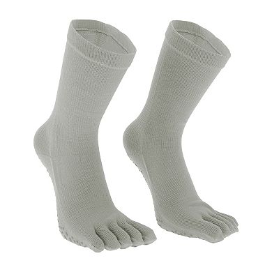 Striped High Yoga Five Toe Socks Durable Socks for Women 1 Pair