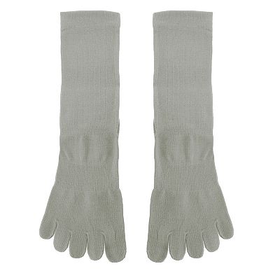 Striped High Yoga Five Toe Socks Durable Socks for Women 1 Pair