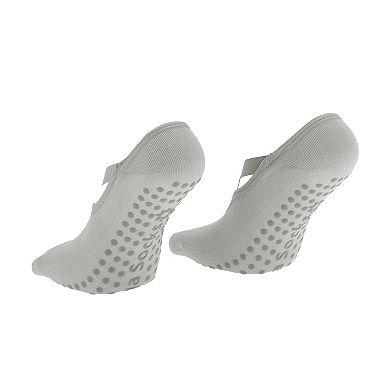 Short Cross-Strap Yoga Five Toe Socks Durable Socks for Women 1 Pair