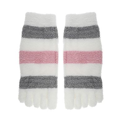 Warm Plush Yoga Five Toe Socks Durable Socks for Women 1 Pair