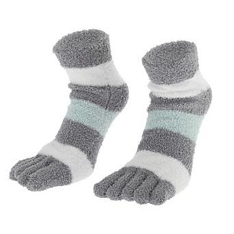 Warm Plush Yoga Five Toe Socks Durable Socks for Women 1 Pair