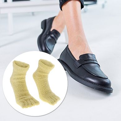 Thickening Five Toe Socks Plush Socks for Women 1 Pair