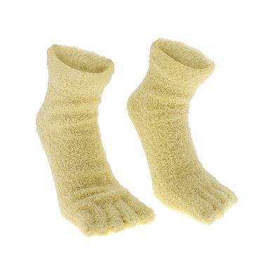Thickening Five Toe Socks Plush Socks for Women 1 Pair