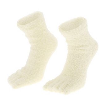 Thickening Five Toe Socks Plush Socks for Women 1 Pair