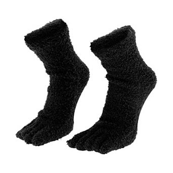 Thickening Five Toe Socks Plush Socks for Women 1 Pair