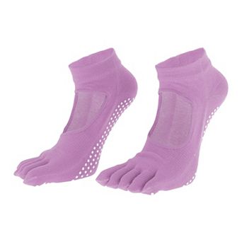 Closed Yoga Five Toe Socks Durable Socks for Women 1 Pair