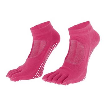 Closed Yoga Five Toe Socks Durable Socks for Women 1 Pair