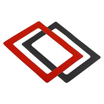 Magnetic Picture Frame, 2 Pack Magnetic Photo Frame Picture Holder 5x7 Inch for Home Office