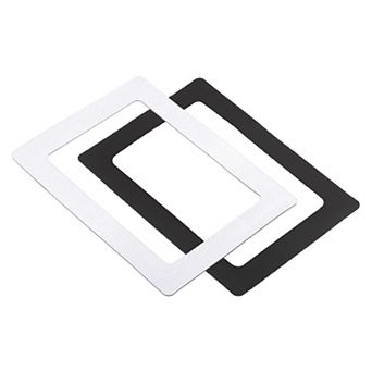 Magnetic Picture Frame, 2 Pack Magnetic Photo Frame Picture Holder 5x7 Inch for Home Office