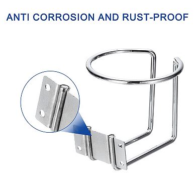 4 Pcs Boat Cup Holder, Universal Drinks Holders with Screws for Boats