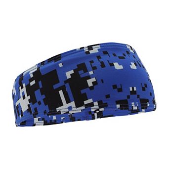 Breathable Headband Triangle Sweat Headband for Sport Dark Blue 1 pc