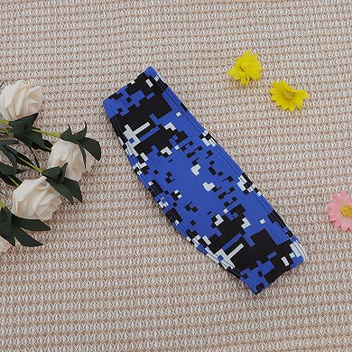 Breathable Headband Triangle Sweat Headband for Sport Dark Blue 1 Pc