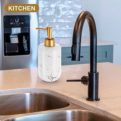 1 Pcs 10 Oz Soap Dispenser Hand and Dish Soap Dispenser Detergent Lotion Dispenser with Pump