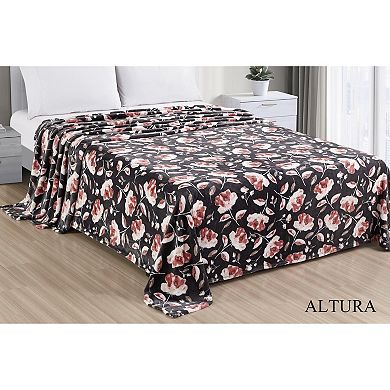 Luxurious Ultra Soft Lightweight Altura Printed Blanket