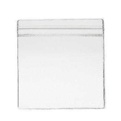 100 Pack Small Plastic Jewelry Bags for Earrings, Necklaces, 4.4 x 4.4 In