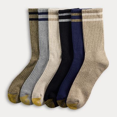 Men's GOLDTOE® 6-pk. Kensington Short Crew Socks