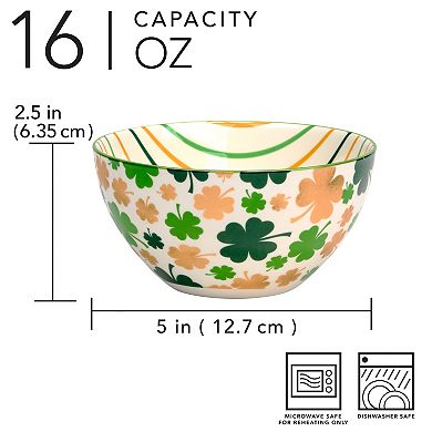 Certified International 6-pc. St. Patrick's Day Bowl Set