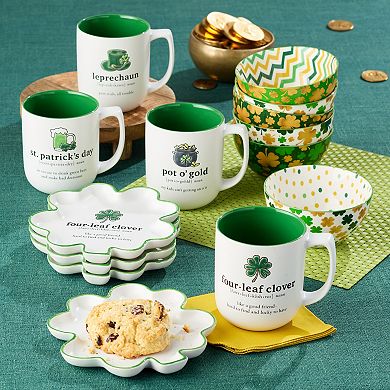 Certified International 6-pc. St. Patrick's Day Bowl Set