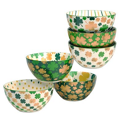 Certified International 6-pc. St. Patrick's Day Bowl Set