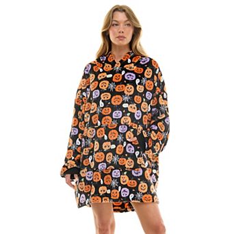 Juniors' Joyful Moments Halloween Poncho