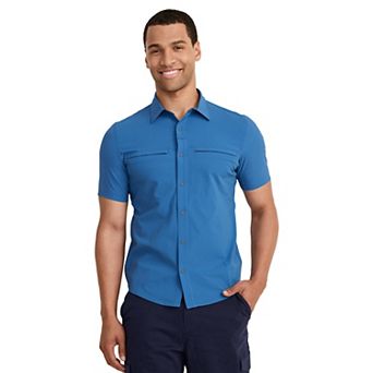 Men's Jockey Outdoors™ by Luke Bryan Short Sleeve Snap Woven Shirt